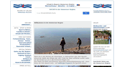 Desktop Screenshot of ammersee-region.de